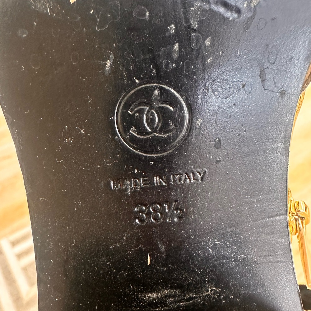 Authentic CHANEL Interlocking CC Logo Moto Boots - Picture 14 of 15